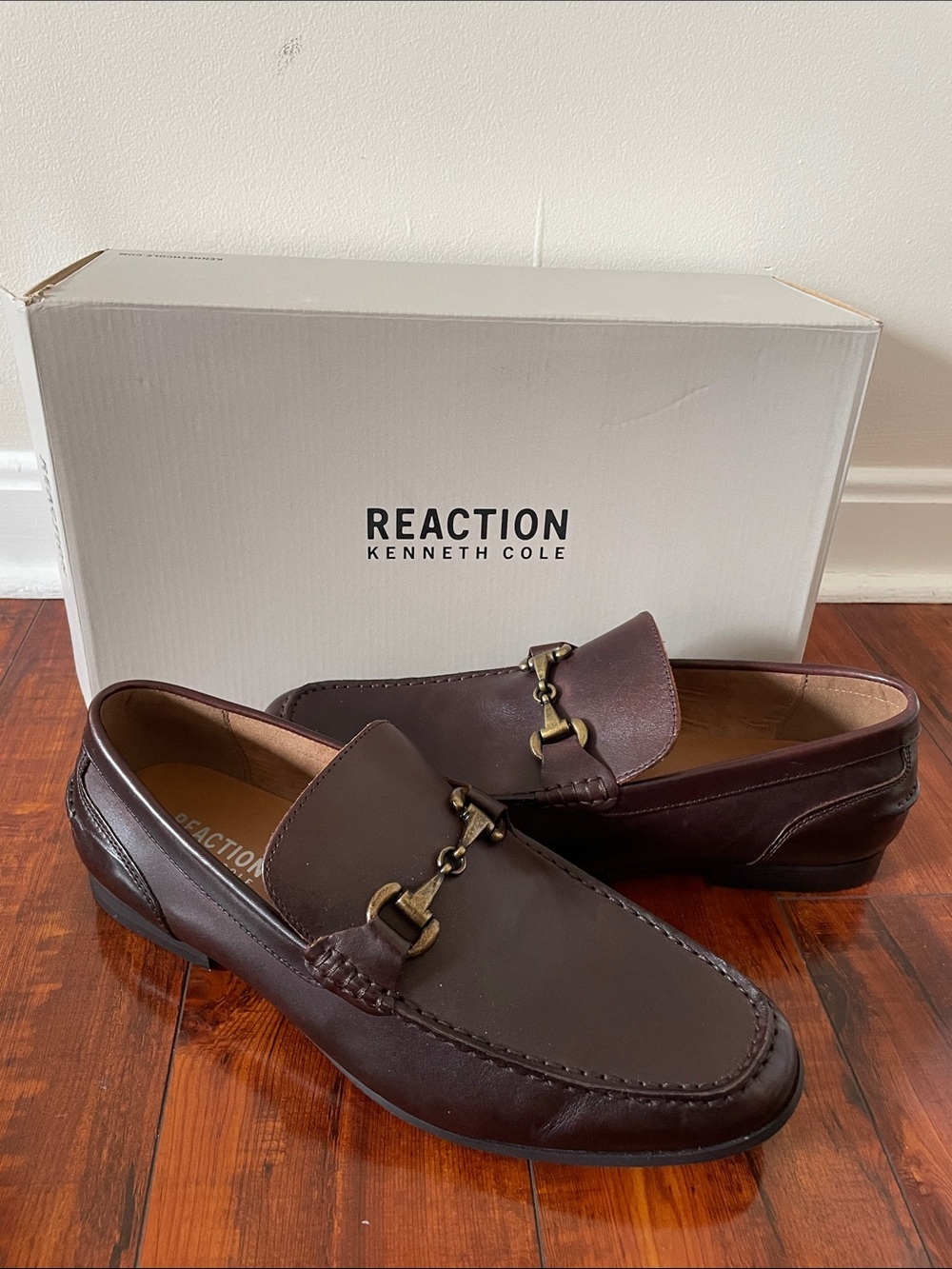 Reaction Kenneth Cole Credpo Brown Loafers